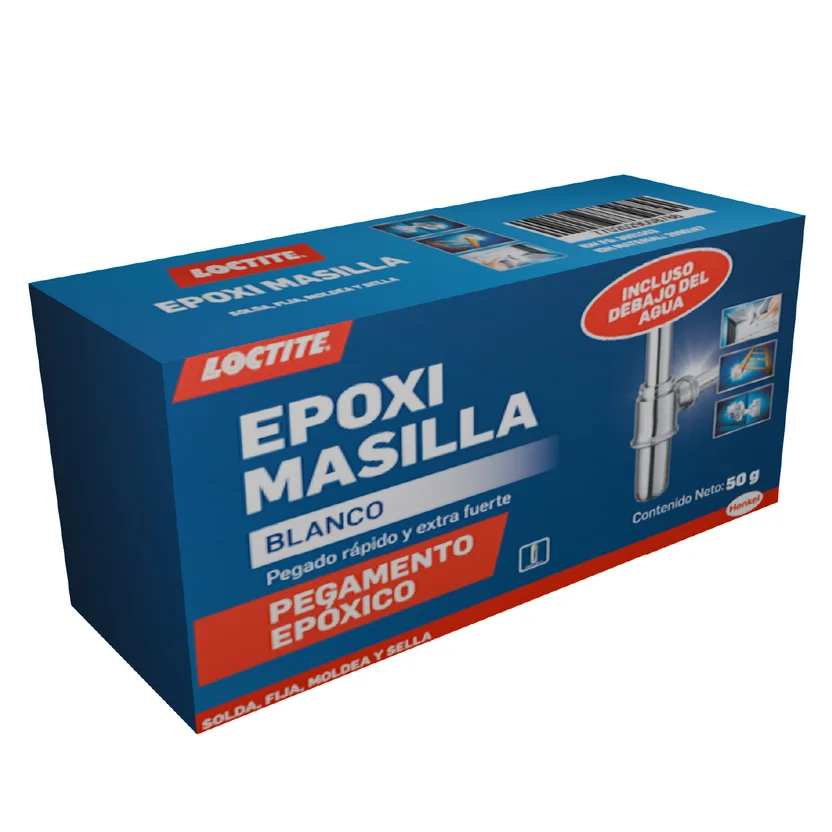 MASILLA EPOXICA LOCTITE BLANCO 50G