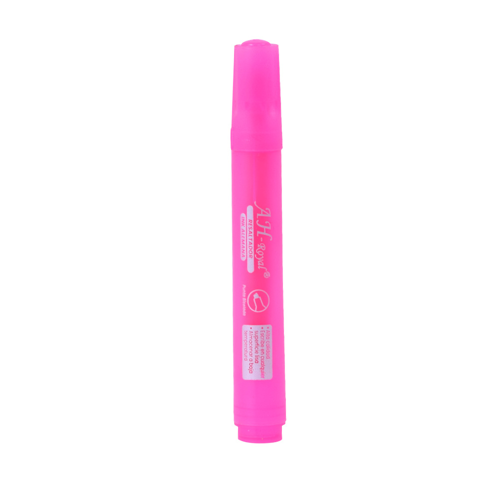 RESALTADOR AH ROYAL FLUORESCENTE FUCSIA PRECIO X CAJA DE 10 UNDS