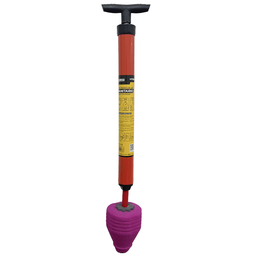 DESTAPADOR DE SANITARIO Y ALCANTARILLAS PRESION UDUKE  (HT3120) 
