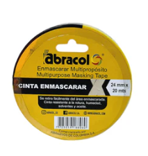 CINTA ENMASCARAR ABRACOL 12MMX40MTS  