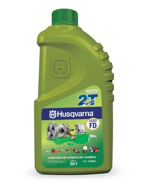 ACEITE HUSQVARNA 2T SINTETICO X 1/4 GL (HUSQLB1UND03)