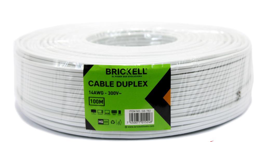 CABLE DUPLEX 2 X 14  (BK-782) (RETIE)