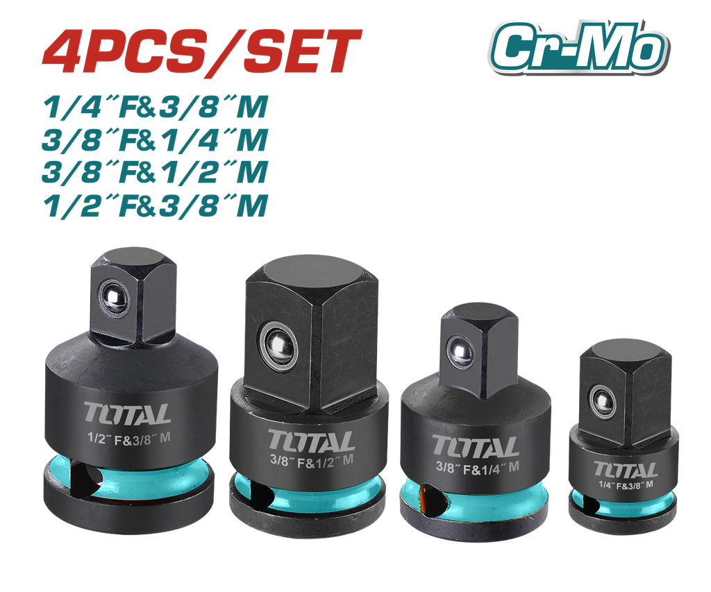 ADAPTADOR DE RACHE X 4 PZS INDUSTRIAL  SUPER TOTAL  (THISAD12438)