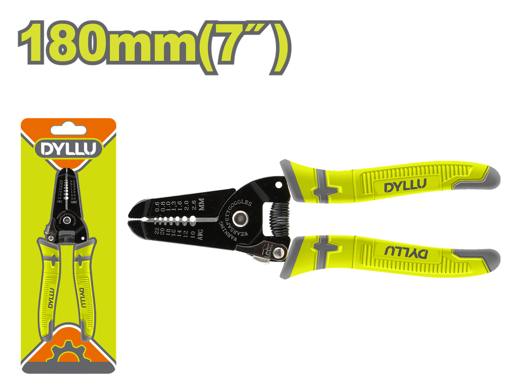ALICATE PELACABLE 7" DYLLU (DTPL5607)
