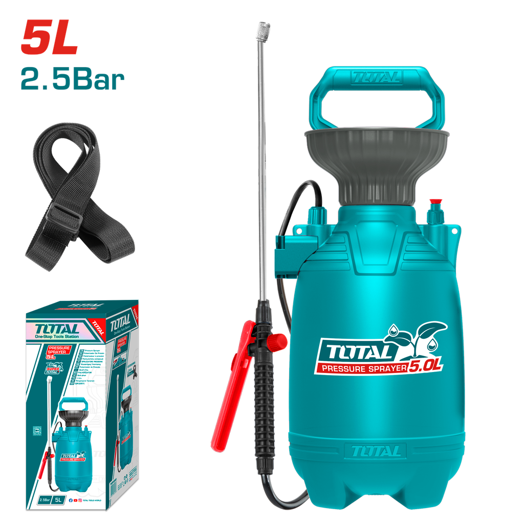 BOMBA FUMIGADORA JARDINERA CAP 5 LTS SUPER TOTAL (THSPP30502)