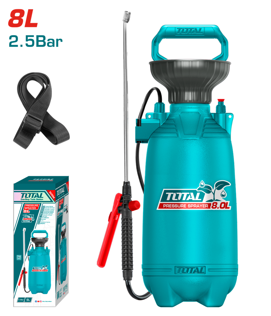 BOMBA FUMIGADORA JARDINERA CAP 8 LTS SUPER TOTAL (THSPP30802)