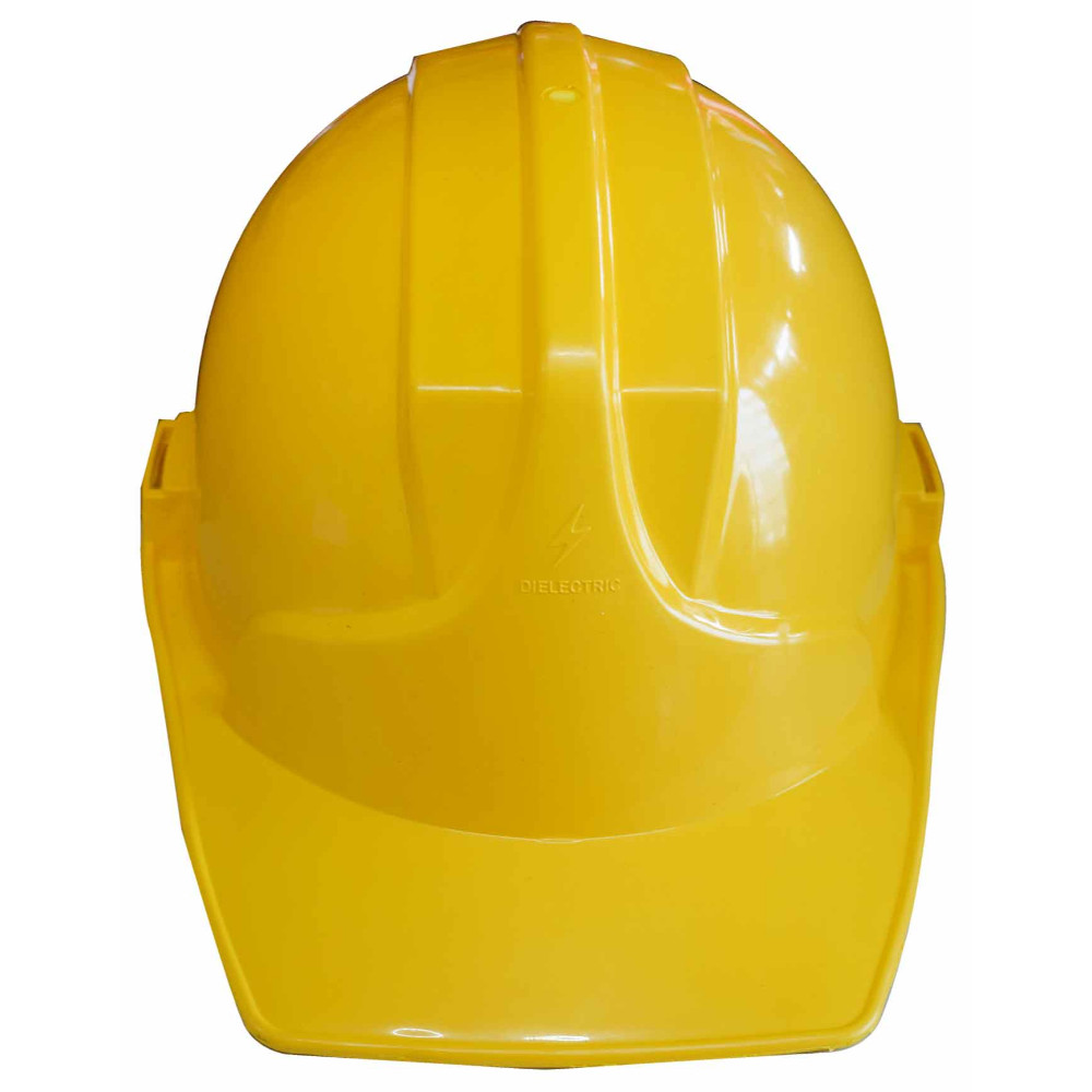 CASCO CONSTRUCCION  PROFESIONAL AMARILLO RACHET (CON NORMAS-DIELECTRICO