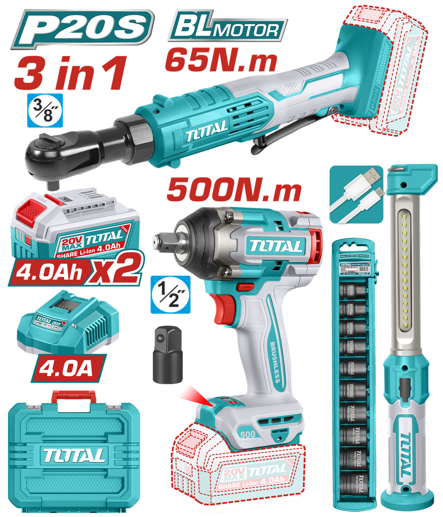COMBO INALAMBRICO 20V  (UTOSLI250981)
