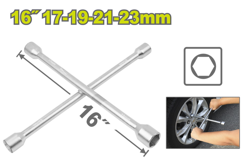 CRUCETA CARRO 16" 17-19-21-23 MM DYLLU (DTTH8316)