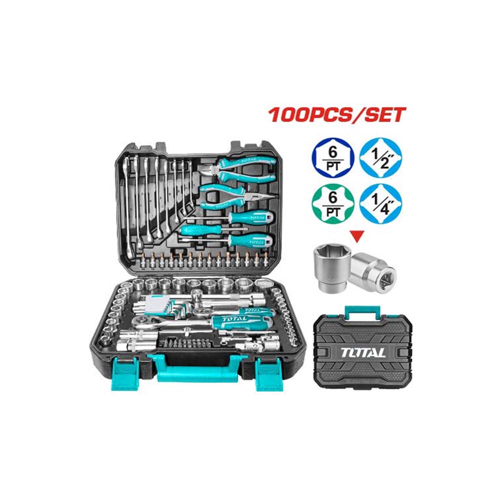 RACHE CON COPAS 1/2" X 100 PZS TOTAL (THKTHP21006)