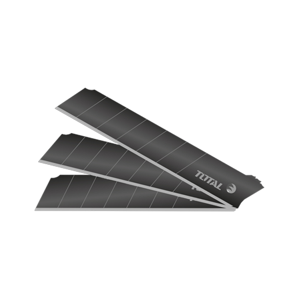 REPUESTO BISTURI NEGRO 18 X 100 MM JUEGO X 10 UNIDADES INDUSTRUAL SUPER TOTAL (THTCB181)