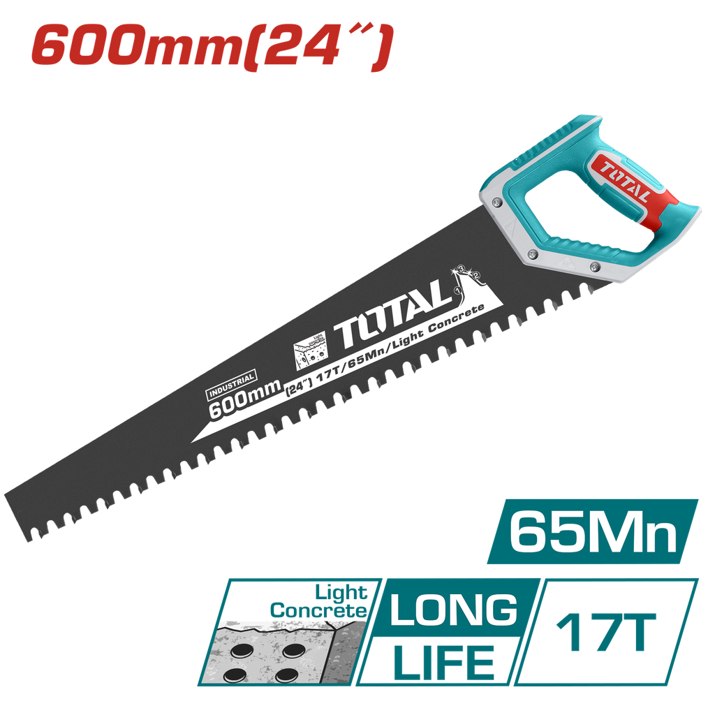 SERRUCHO 24" NEGRO PARA HORMIGON INDUSTRIAL SUPER TOTAL (THTLCS1241)