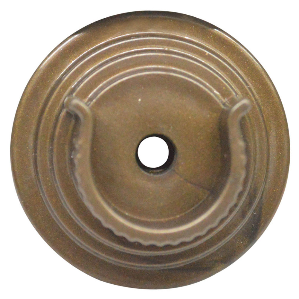 ACCESORIO CORTINERO PLAFON CAFE EN U 1/2"