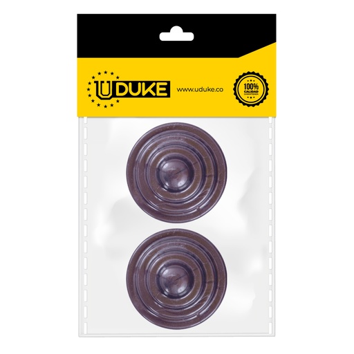 ACCESORIO CORTINERO TERMIINAL CAFE ESCALERA 1 PAQ X 2 UDUKE