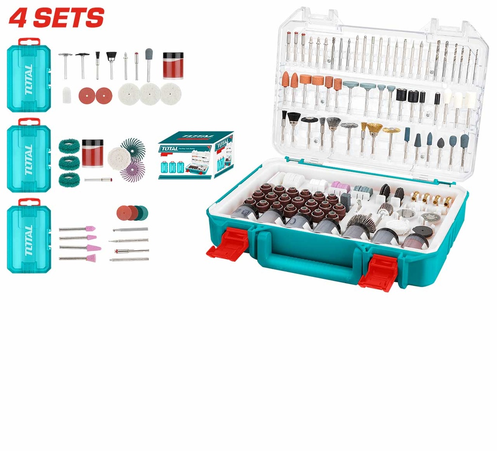 ACCESORIO MOTO TOOL JUEGO X 420 PIEZAS TOTAL (TOS23035)