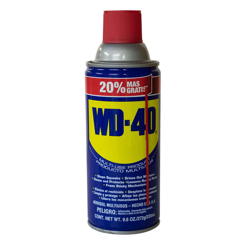 ACEITE LUBRICANTE WD 40 (9.6 ONZ-272 ML) 20% MAS DE CONTENIDO
