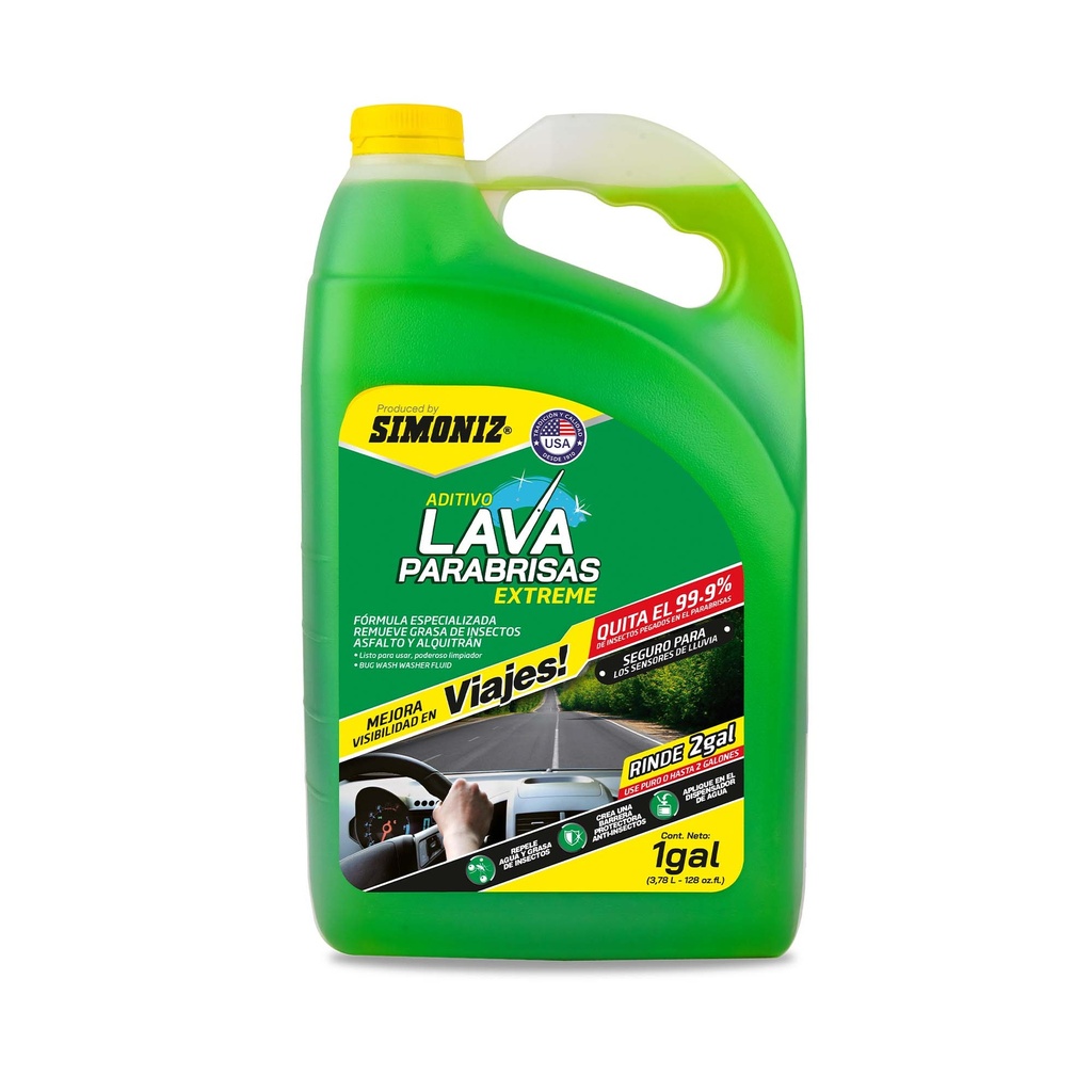 ADITIVO LAVAPARABRISAS REMOVEDOR INSECT 1GL SIMONIZ (208684)
