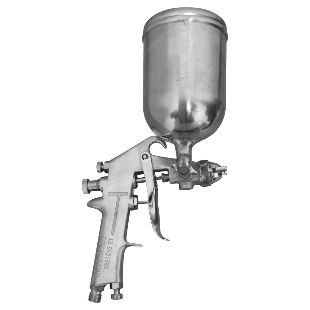 AEROGRAFO F-75 (HT30561) (CROMADO)
