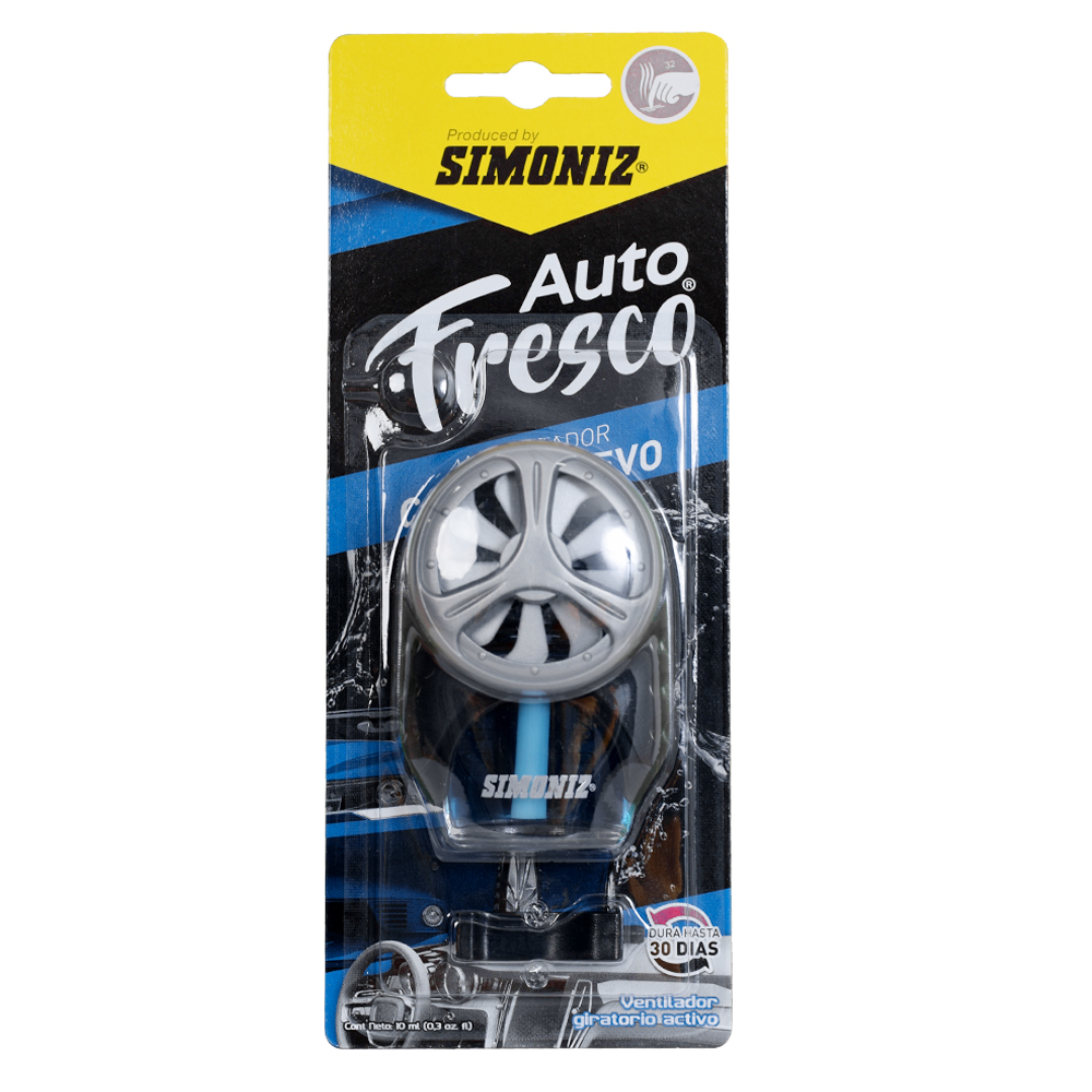 AMBIENTADOR AUTO FRESCO AIR TECH CARRO NUEVO 10ML SIMONIZ (204842)