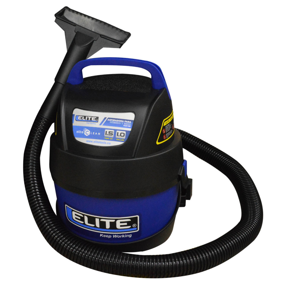 ASPIRADORA ELITE HUMEDO Y SECO 1GALON 15HP (VC0110P)