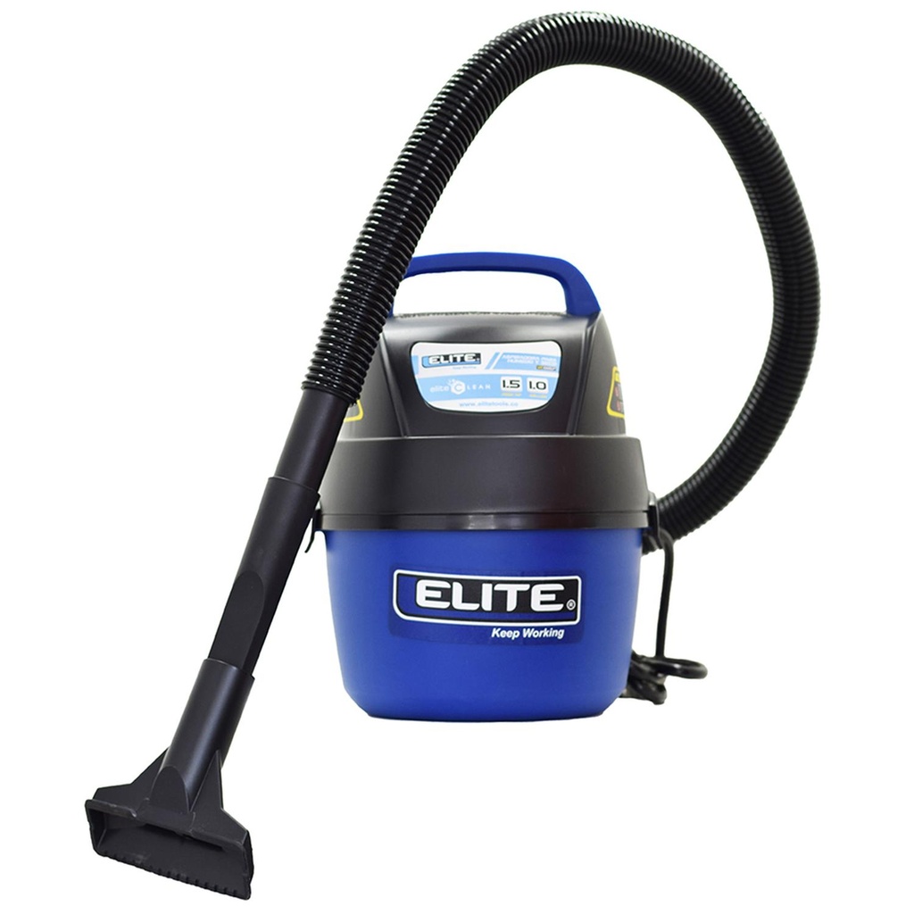 ASPIRADORA ELITE PARA HUMEDO Y SECO 1 GALON 1.5 HP (VC0115P)