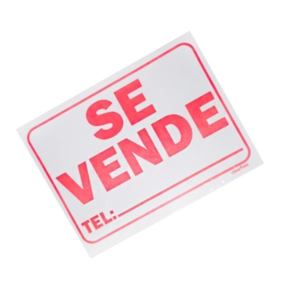 AVISO GRANDE SE VENDE 35x50cm (12113SV)