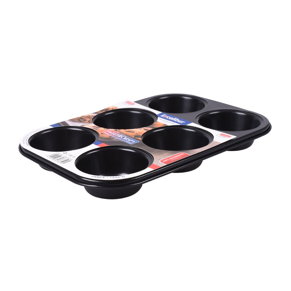 BANDEJA MOLDE HORNEAR CUPCAKES EXCALIBUR
