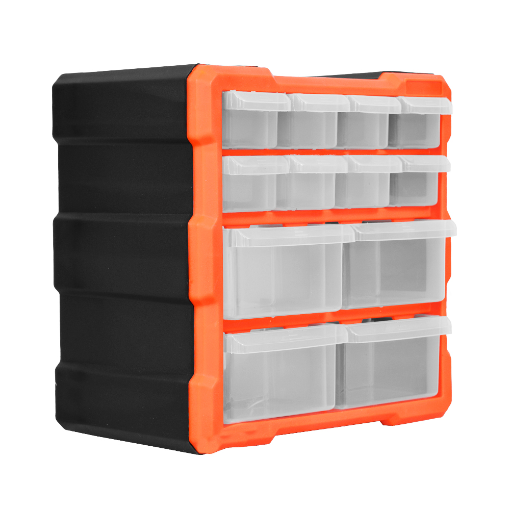 BANDEJA ORGANIZADORA 4 GAVETAS MEDIANAS Y 8 PEQUENAS PLASTICAS (26*26*16 CMS) (HT90301)
