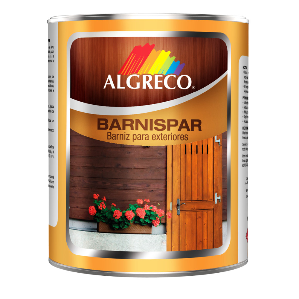 BARNIZ BARNISPAR EXTERIOR E INTERIOR CUARTO (ALGRECO)