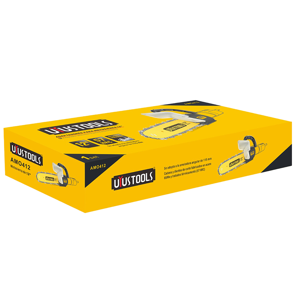 BASE CADENA DE MOTOSIERRA PARA PULIDORA 12 (115MM) (AMO412)