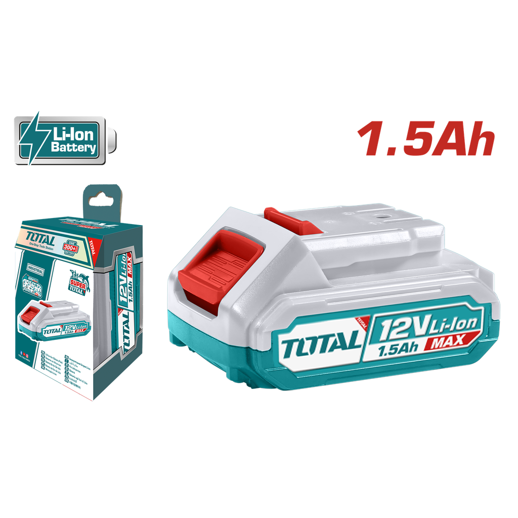 BATERIA 12V 1,5AH  ION LITHIUM SUPER TOTAL  (TBLI12151)