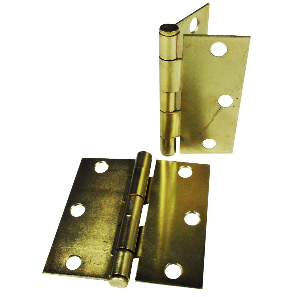BISAGRA COMUN DORADA  2" X 3 UNIDADES 