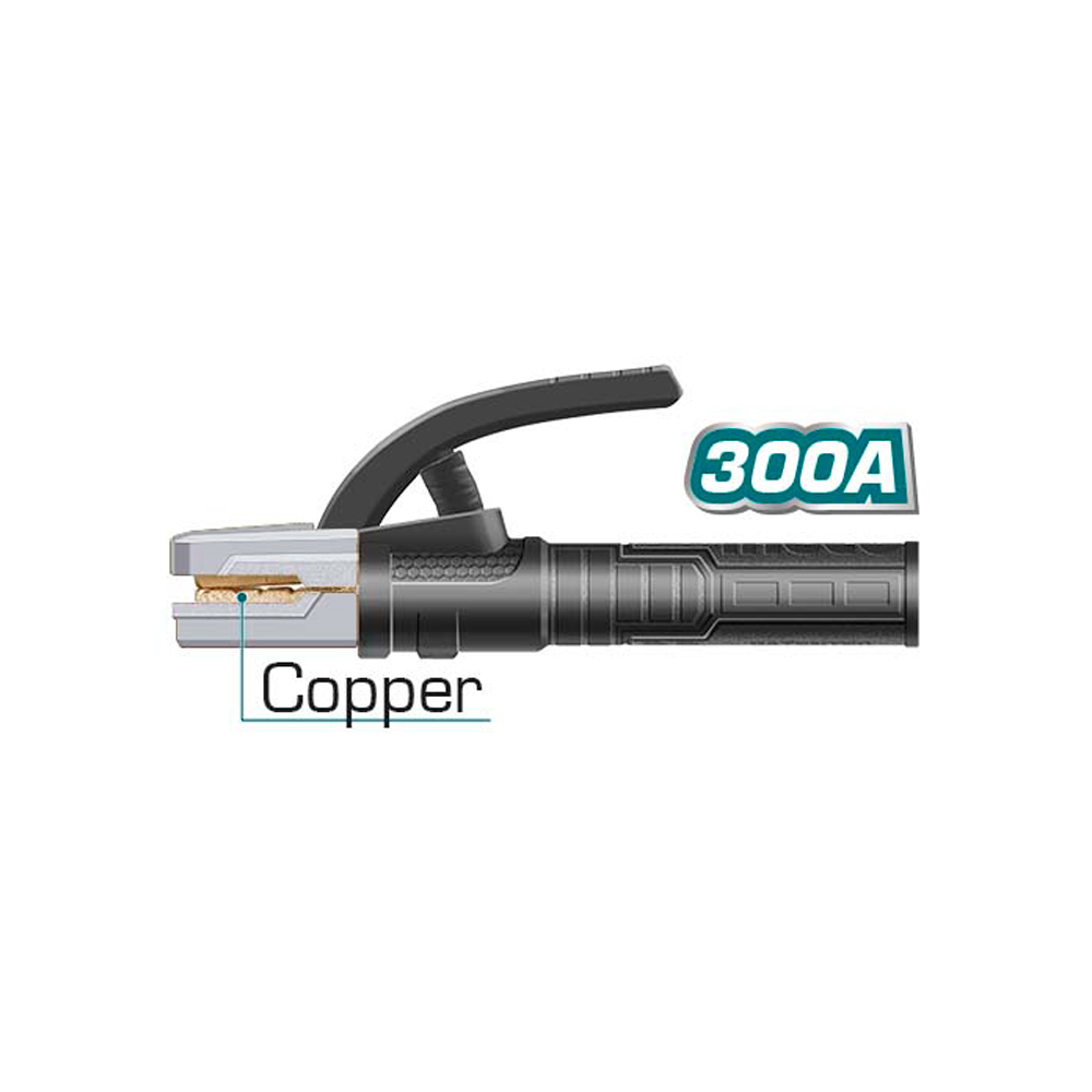 PORTAELECTRODO 300 AMP TOTAL (TWAH3006) 