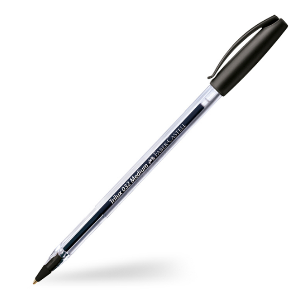 BOLIGRAFO FABER LUX 032-M NEGRO