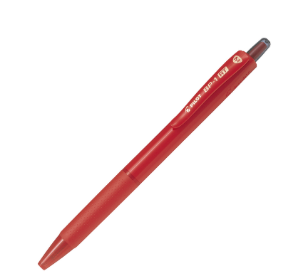 BOLIGRAFO PILOT GRIP BP1 RT 1.0 ROJO (077676)