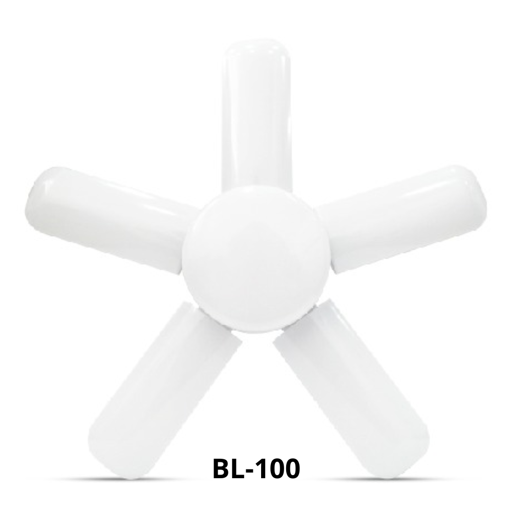 BOMBILLO LED 60 W HELICE 5 ASPAS BL100