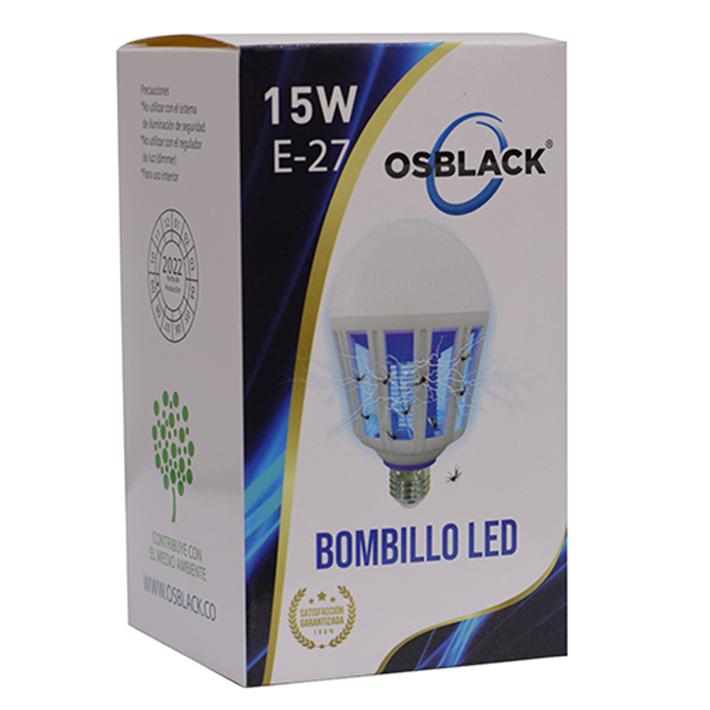 BOMBILLO LED MATAMOSQUITOS