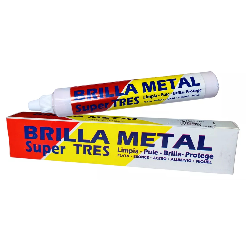 BRILLA METAL PEQUEÐO SUPER TRES (40G)