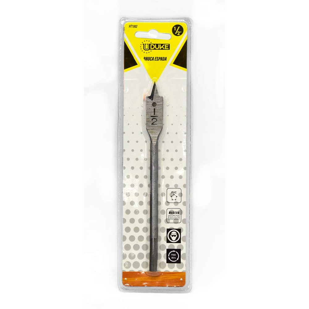 BROCA ESPADA INDIVIDUAL 1/2" UDUKE (HT1002)