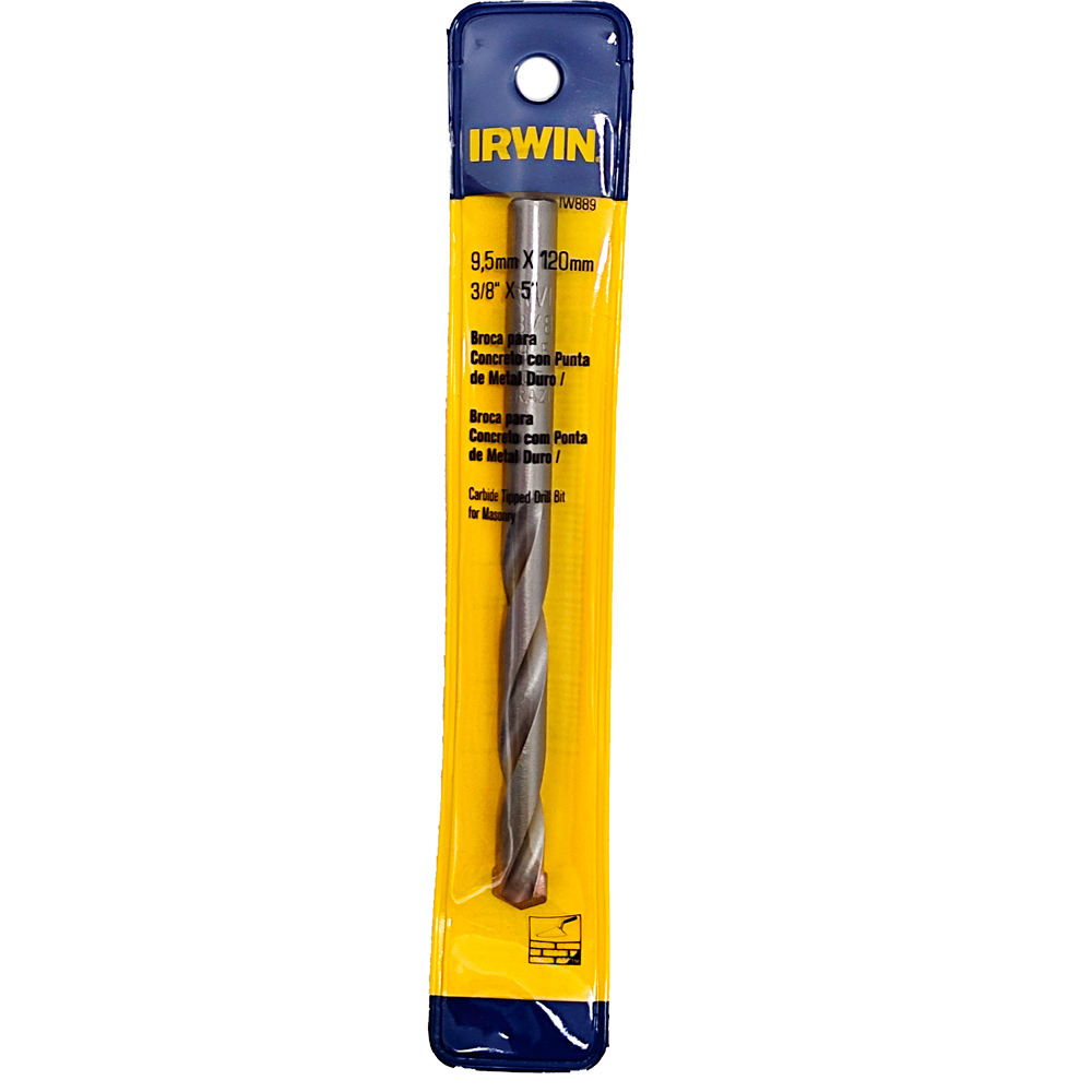 BROCA MURO IRWIN 3/8X5 (IW889)