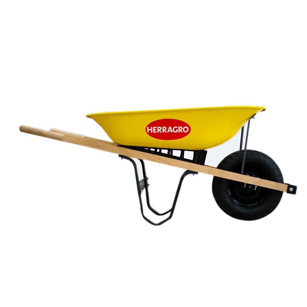 BUGUI HERRAGRO PLATON AMARILLO METALICO 3000 LLANTA ANTIPINCHAZO
