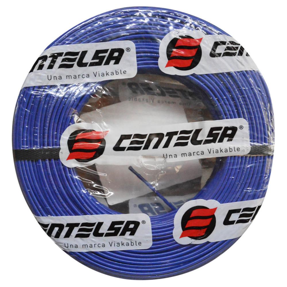 CABLE CENTELSA 7 HILOS #12  AZUL X METRO