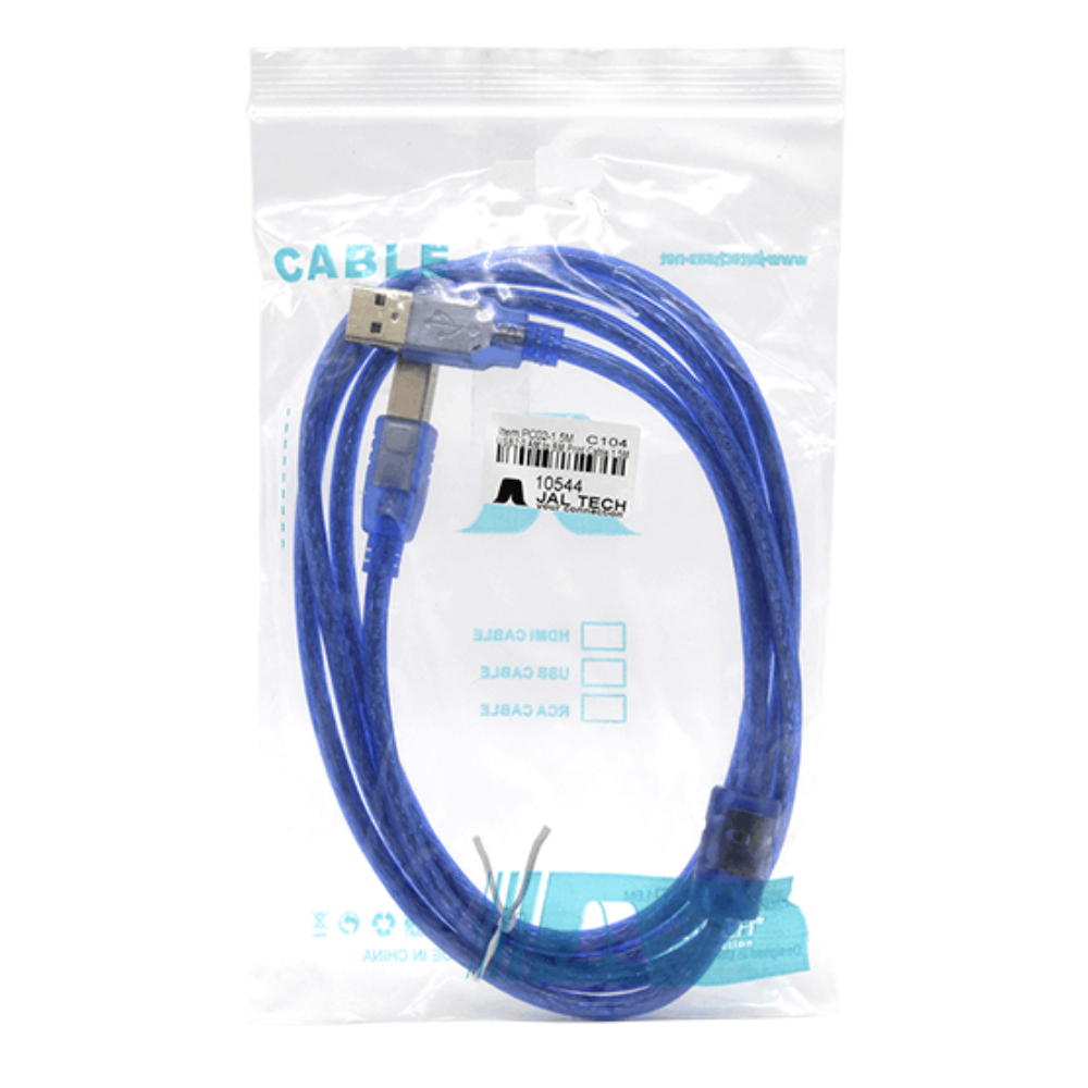 CABLE IMPRESORA JALTECH 1.5 M (10544)
