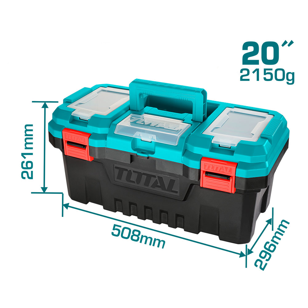 CAJA HERRAMIENTA 20 PLASTICA TOTAL (TPBX0201)