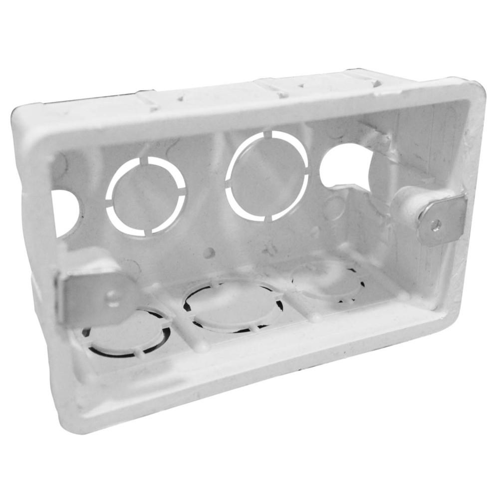CAJA PLASTI 2X4 BLAN INDUMA CERTIFI  INSERTO