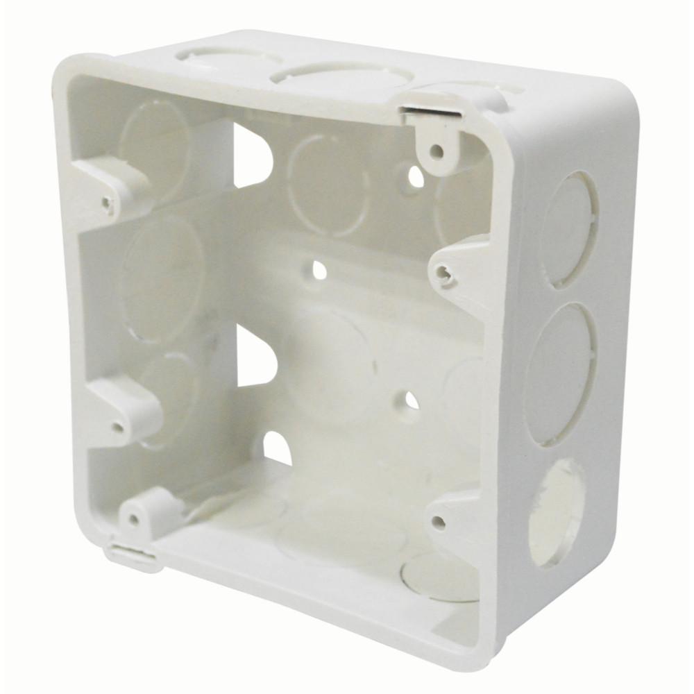 CAJA PLASTICA 4X4 BLANCA