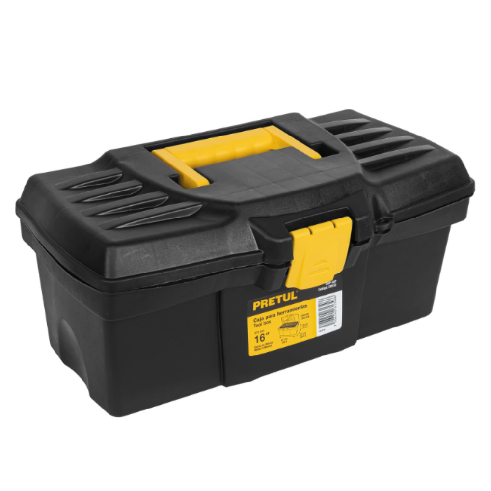 CAJA PLASTICA PRETUL PARA HERRAMIENTAS 16"