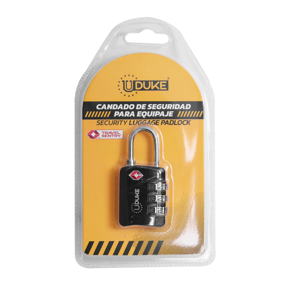CANDADO CLAVE 3 CODIGOS 558 UDUKE (HT2005)