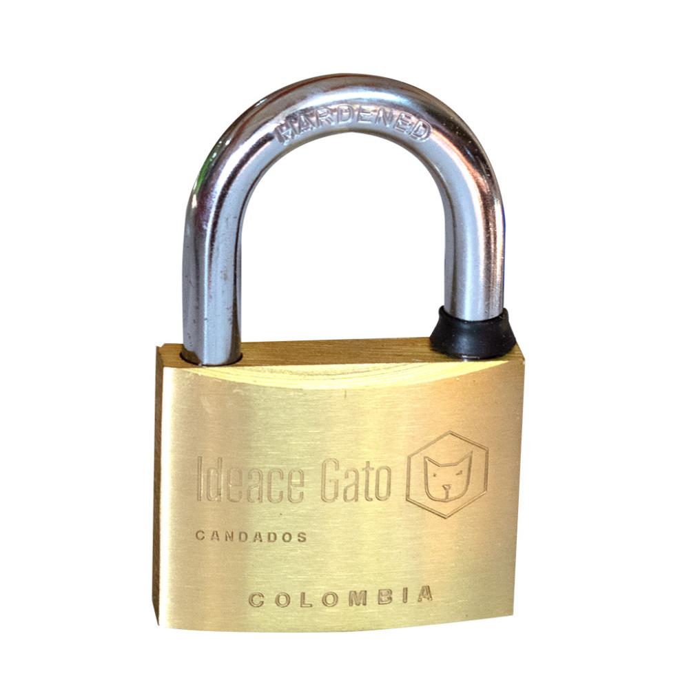 CANDADO GATO BRONCE 50 (GARANTIA 2 AðOS)