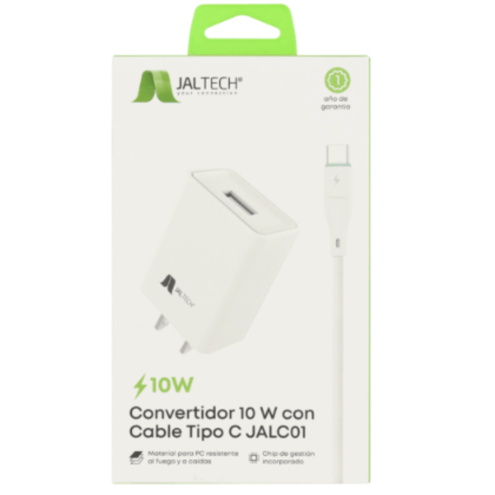 CONVERTIDOR  10W CON CABLE V8 JAL S01 (30633)